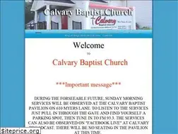 Sites similar to calvarybaptistnews.com