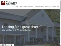 Sites similar to calvarybaptistonline.org