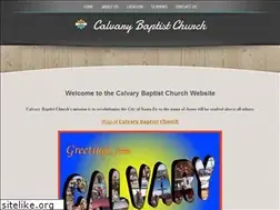 Sites similar to calvarybaptistsantafe.com