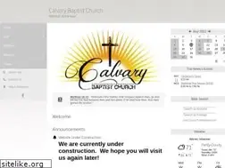 Sites similar to calvarybaptistwarren.com