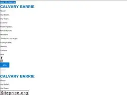 Sites similar to calvarybarrie.com
