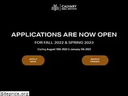 Sites similar to calvarybi.com