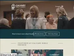 Sites similar to calvarybiblechurch.org