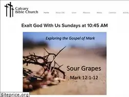 Sites similar to calvarybiblechurchnj.org
