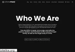 Sites similar to calvarychapel.com