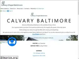 Sites similar to calvarychapelbaltimore.org