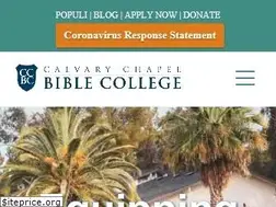 Sites similar to calvarychapelbiblecollege.com