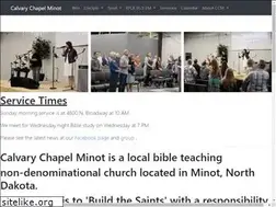 Sites similar to calvarychapelminot.org