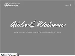 Sites similar to calvarychapelnorthshore.com