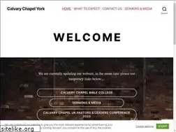 Sites similar to calvarychapelyork.com