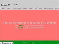 Sites similar to calvarychurch.net