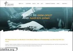 Sites similar to calvarycommunity.net