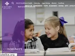 Sites similar to calvarydayschool.com