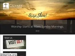 Sites similar to calvaryfaithcenter.org