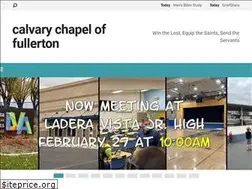 Sites similar to calvaryfullerton.org
