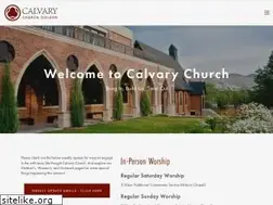 Sites similar to calvarygolden.net