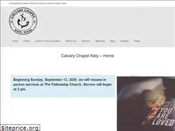 Sites similar to calvarykaty.org