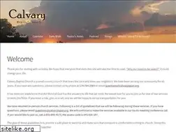 Sites similar to calvarylapaz.com