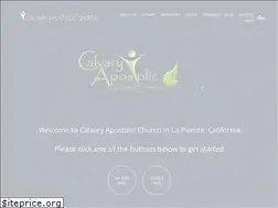Sites similar to calvarylapuente.com