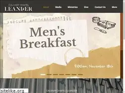 Sites similar to calvaryleander.com