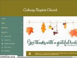 Sites similar to calvarymbcmagnolia.com