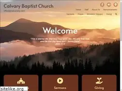 Sites similar to calvarynp.com