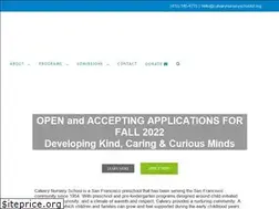 Sites similar to calvarynurseryschoolsf.org