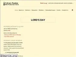 Sites similar to calvarypandan.sg