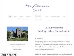 Sites similar to calvarypreswyncote.org