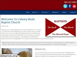 Sites similar to calvaryroadbaptistchurch.com