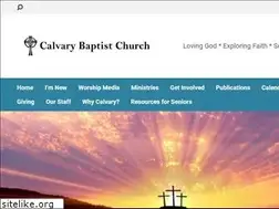 Sites similar to calvaryroanoke.org