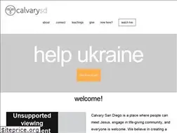 Sites similar to calvarysd.com