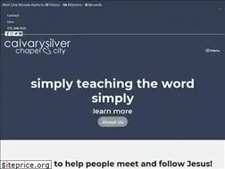 Sites similar to calvarysilver.com
