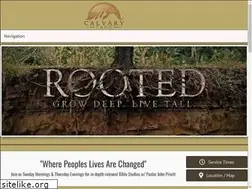 Sites similar to calvarytaos.com