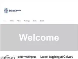 Sites similar to calvarytempleva.org