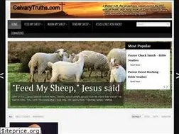 Sites similar to calvarytruths.com