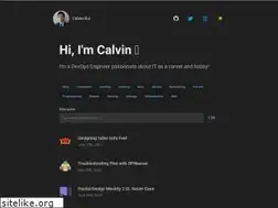 Sites similar to calvin.me