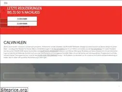 Sites similar to calvinklein.de