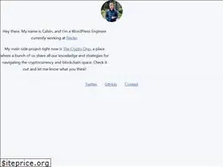 Sites similar to calvinkoepke.com
