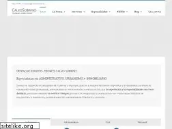 Sites similar to calvosobrino.com