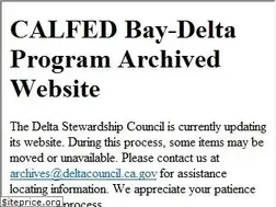 Sites similar to calwater.ca.gov