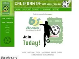 Sites similar to calyouthsoccer.com