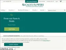 Sites similar to calyxflowers.com