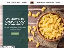 Sites similar to calzoneandmacaroni.com