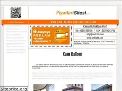 Sites similar to cam-balkon.fiyatlarisitesi.com