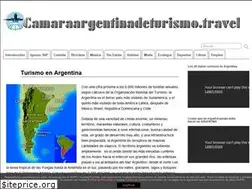 Sites similar to camaraargentinadeturismo.travel