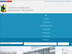Sites similar to camarabarravelha.sc.gov.br