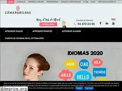 Sites similar to camarabilbaoidiomas.com