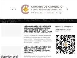 Sites similar to camaradecomercioush.com.ar