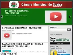Sites similar to camaraguaira.com.br